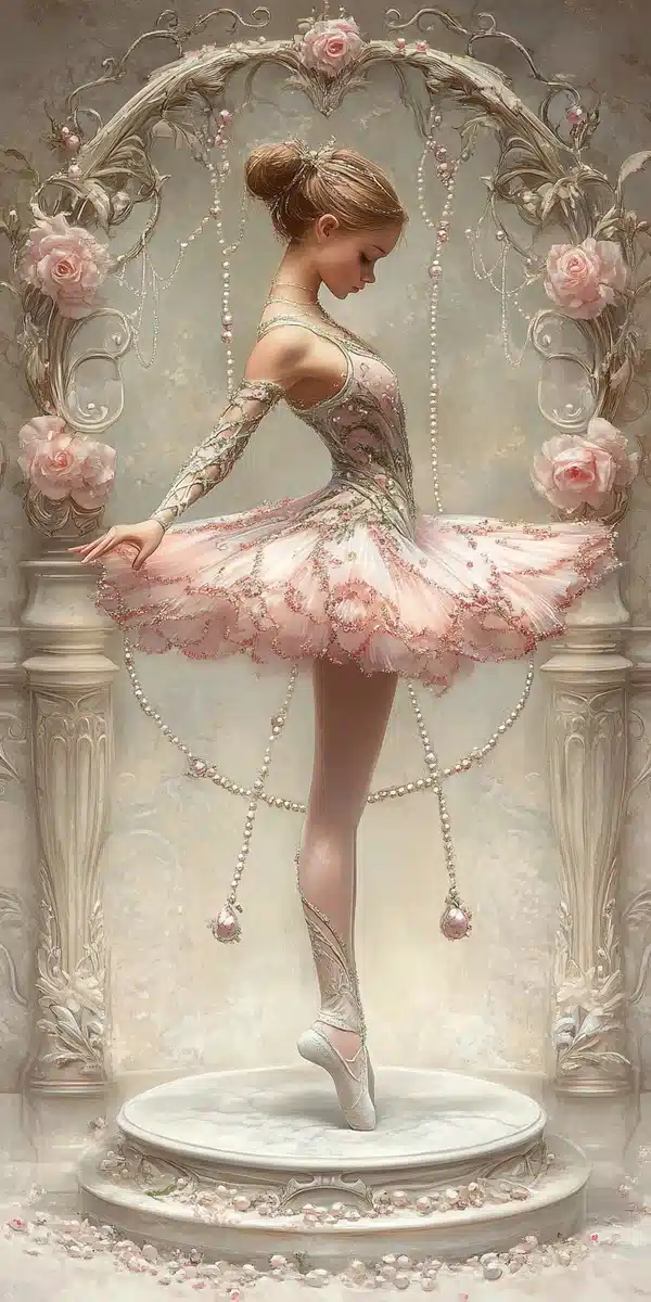 Pearl and Chain Ballerina