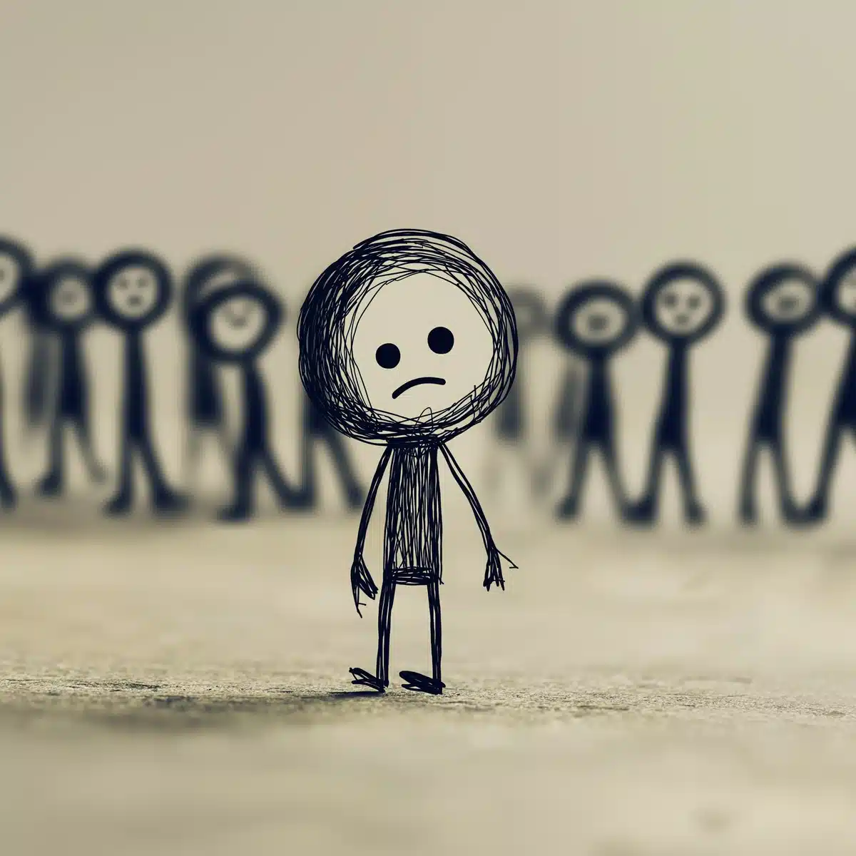 Stick Figures of Isolation