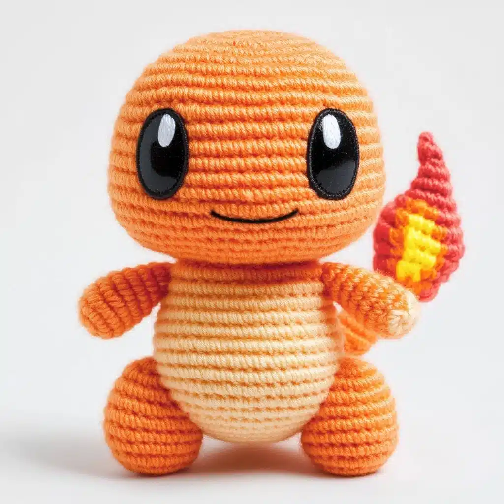 Kawaii Crochet Charmander Plushie