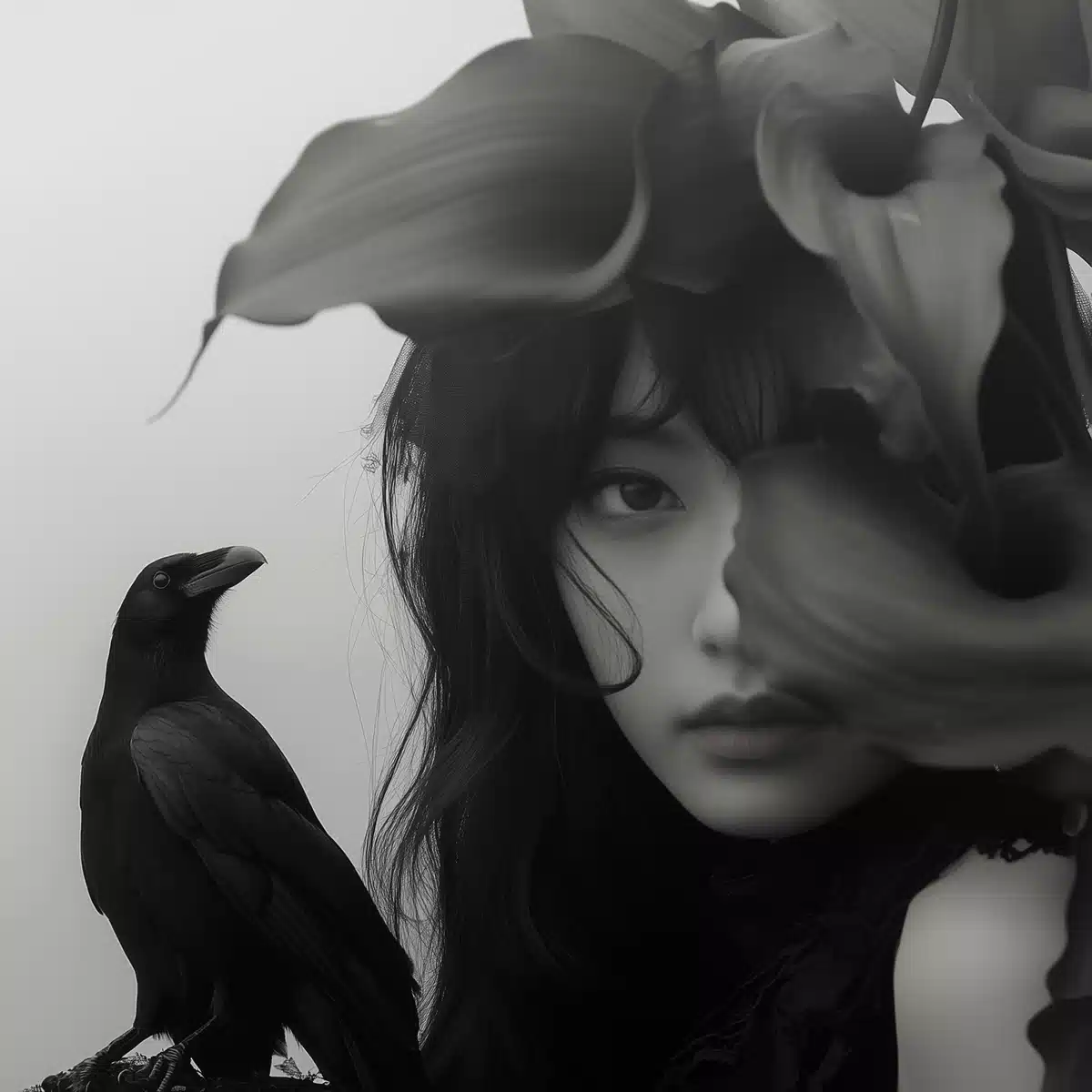 Mysterious Actress in Fog