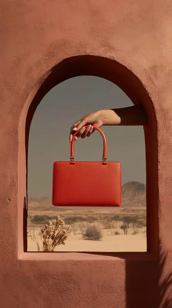 Photorealistic Handbag by Window