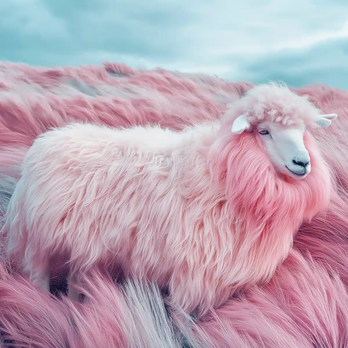 Fur Field in Pastels