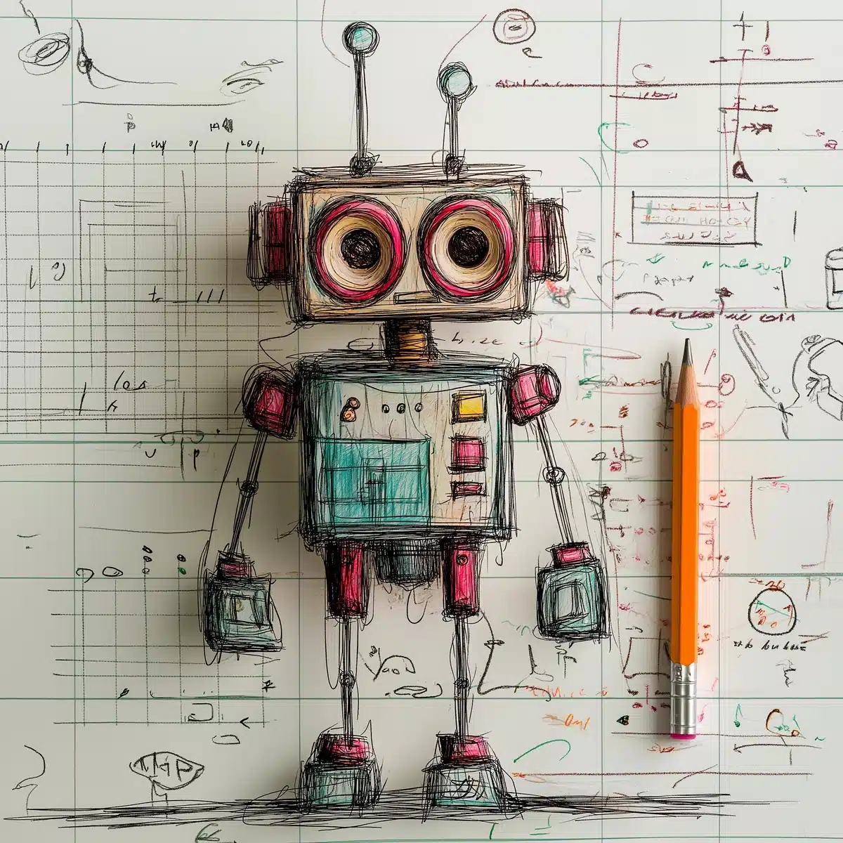 Mixed-Media Learning Scene