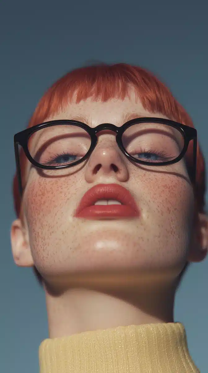 Hyper-Realistic Fashion Portrait