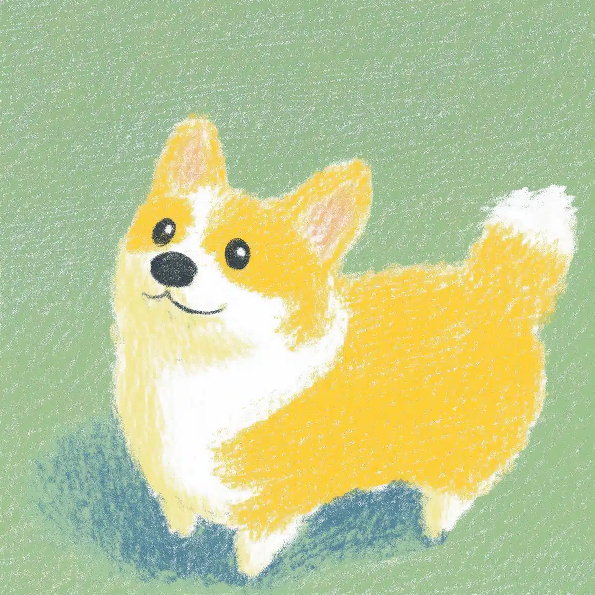 Corgi Centered Composition