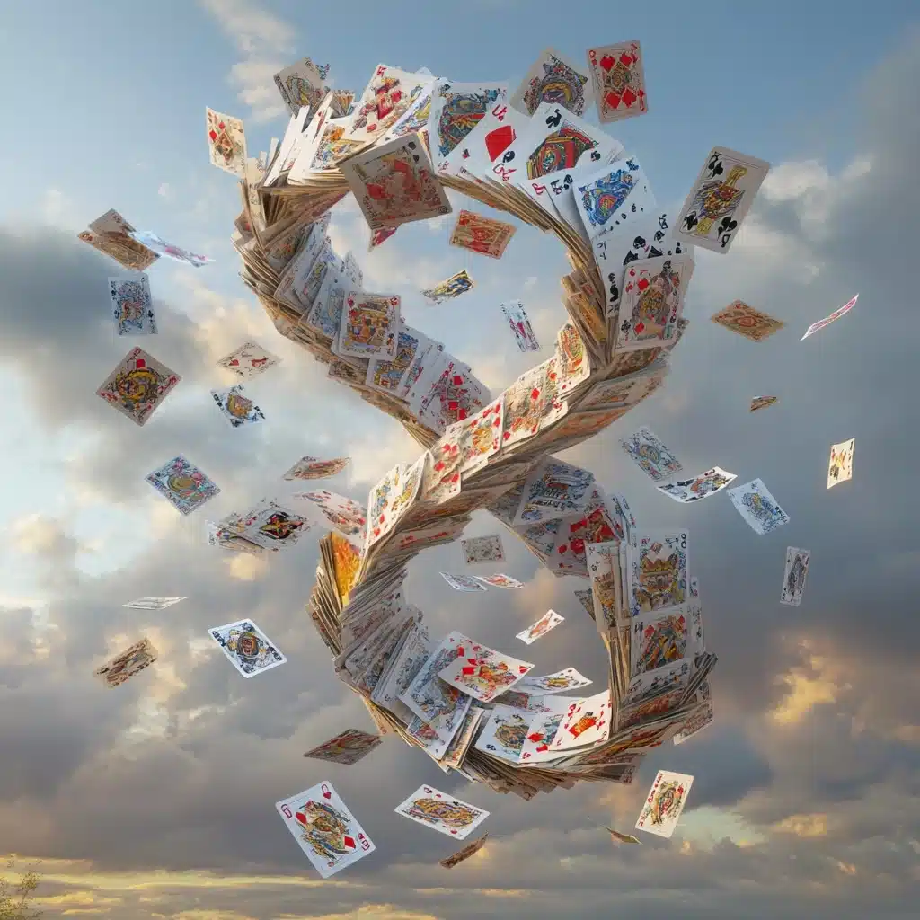 Infinity Cards in Air