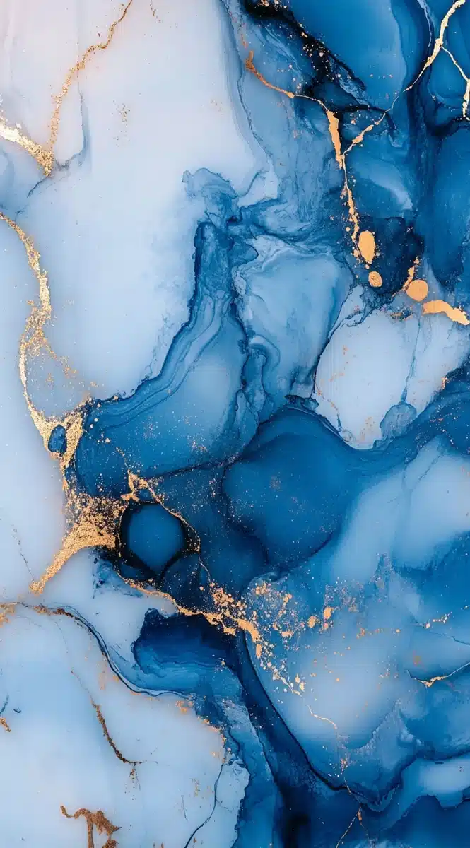Alcohol Ink Marble Design