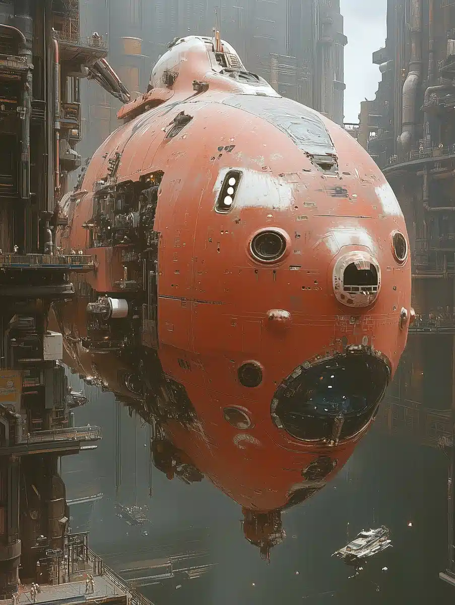 Titanic Starship in 3D