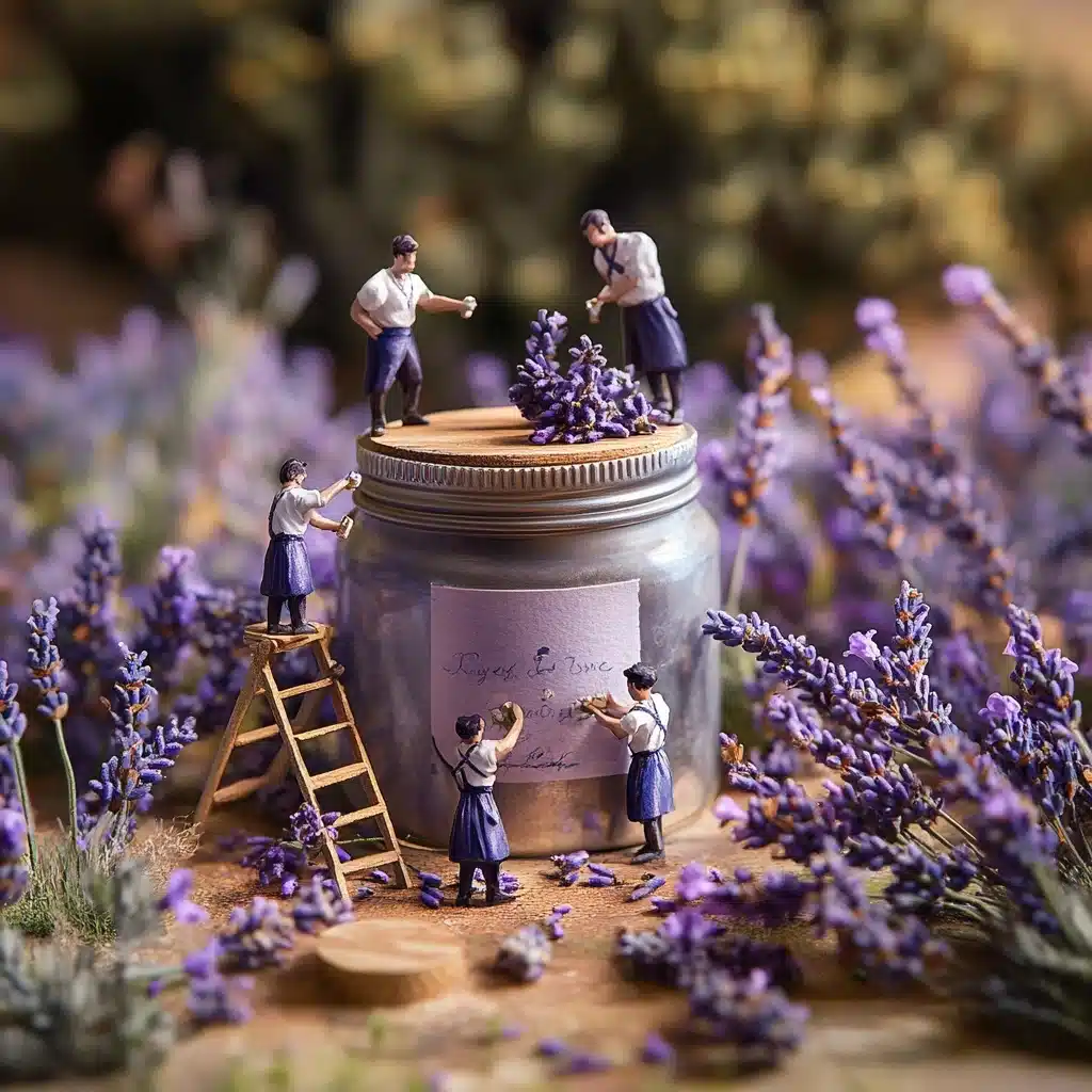 Hyper-Realistic Candle Decoration Scene