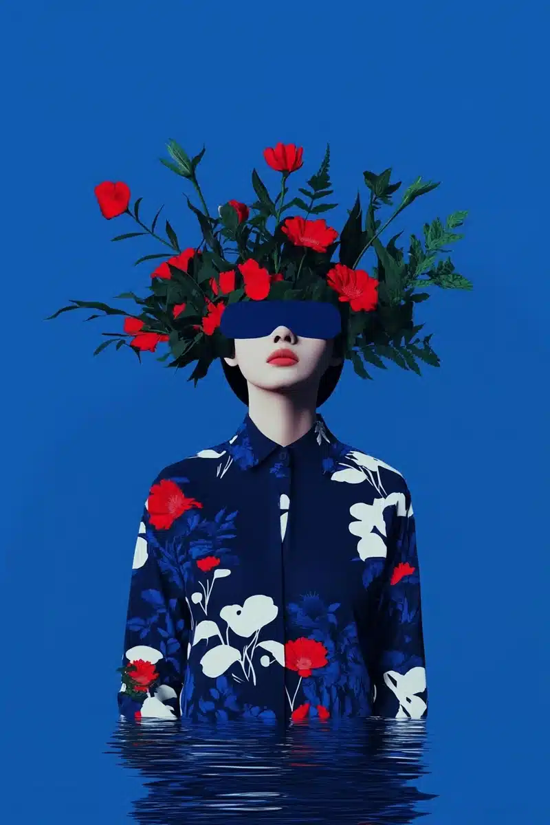 Hyper-Realistic Plant Woman