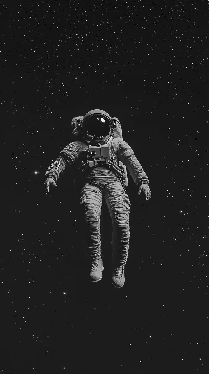 Astronaut in Deep Space