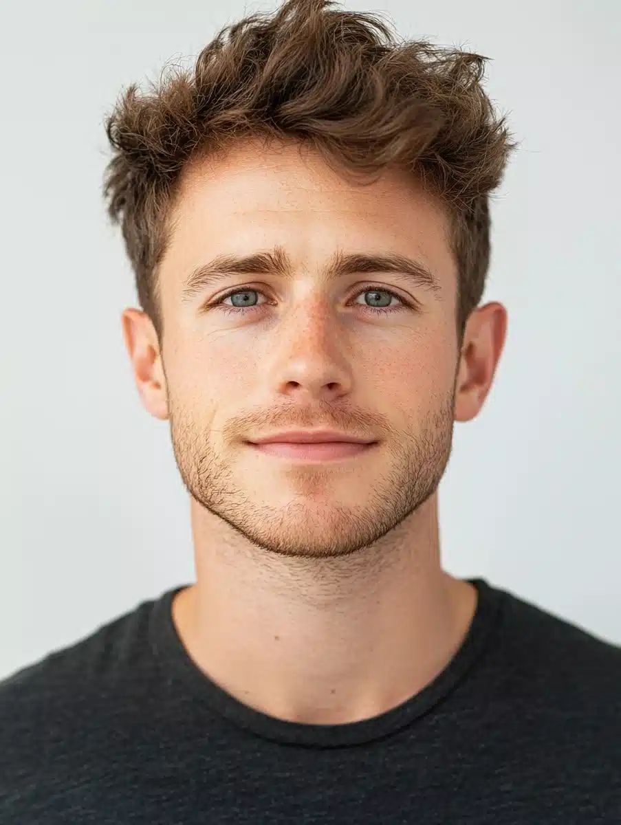 ID Photo of Young Man