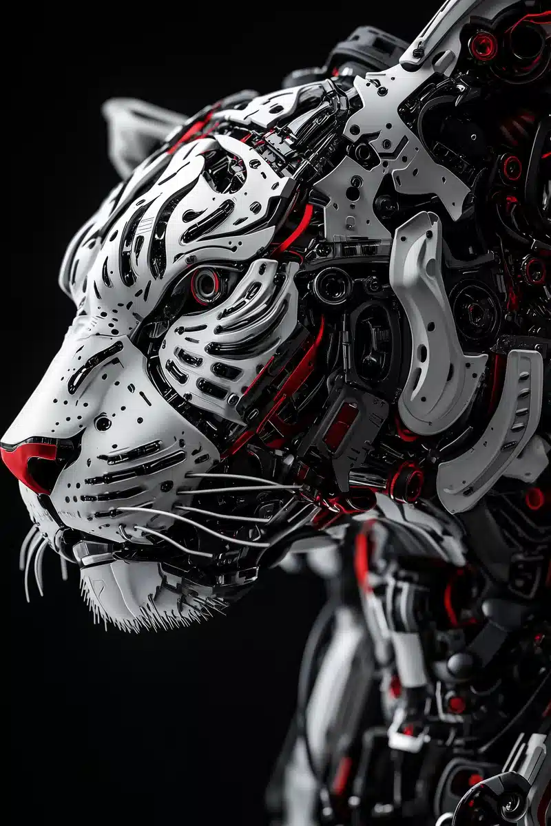 Hyper-Realistic Robot Tiger