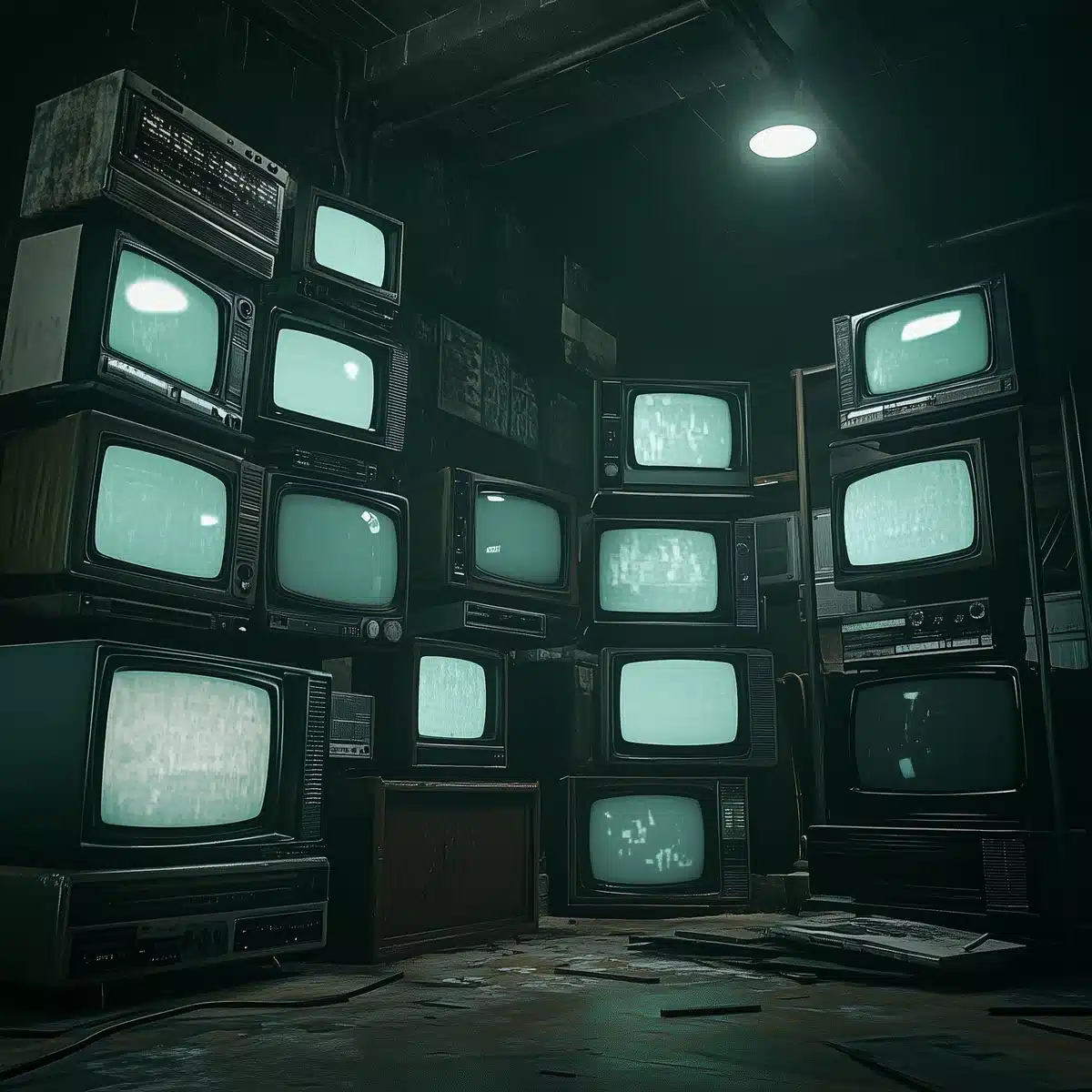 Cinematic Stacked TVs