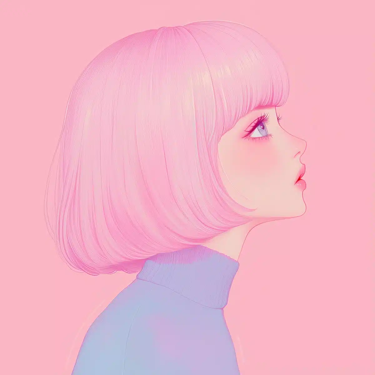 Oshare Kei Girl in Sfumato