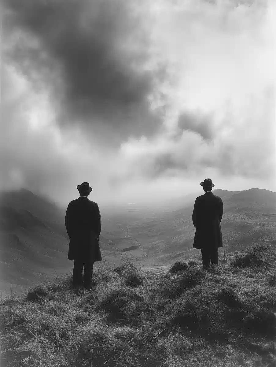 Farmers Overlooking Vale