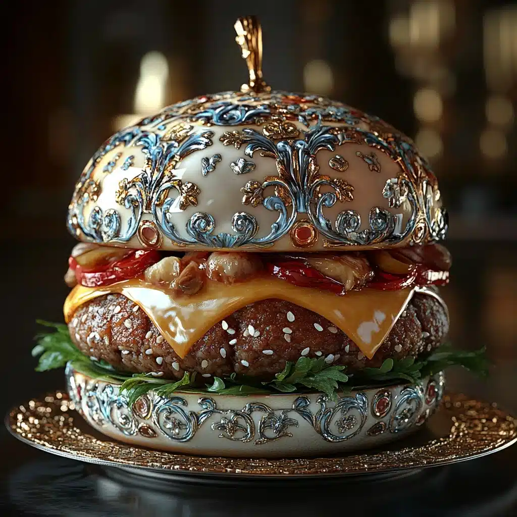 Renaissance Glass Hamburger Render