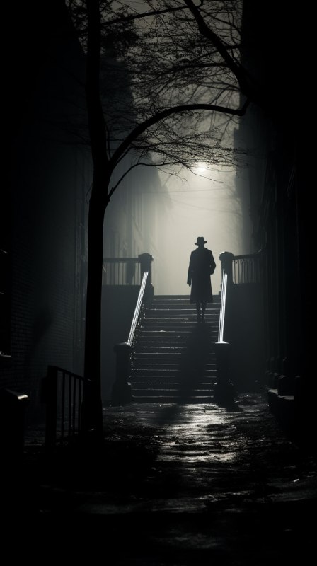 Film Noir Street Photography With Exorcist Atmosphere