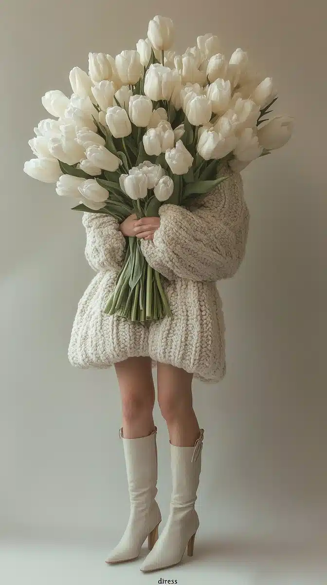 Elegant Tulip Bouquet Display