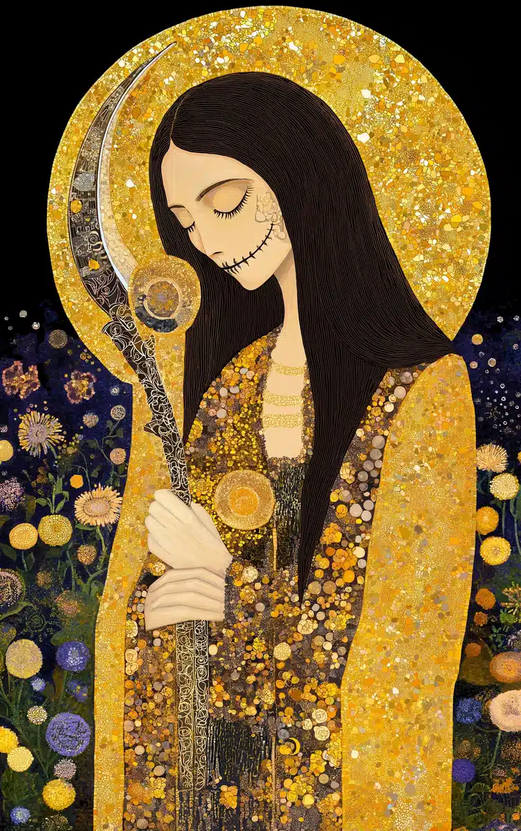 Santa Muerte Portrait Christensen Style
