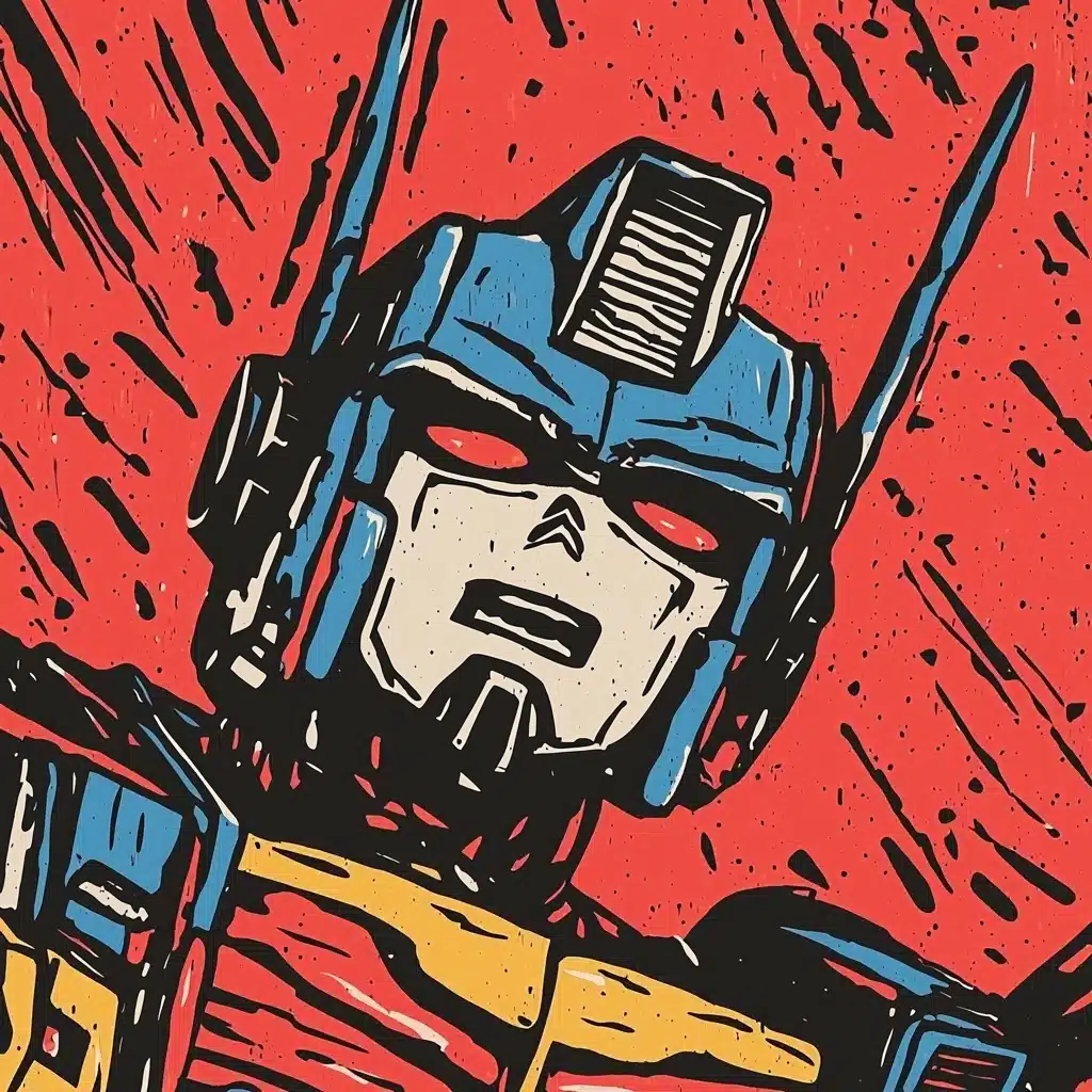 Colorful Minimalist Transformer Action