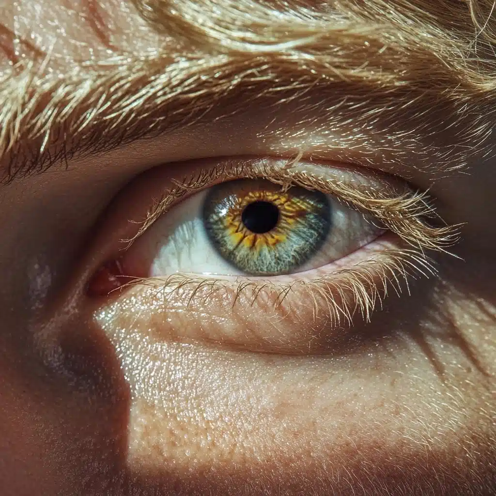 Tired Mans Eye Detail