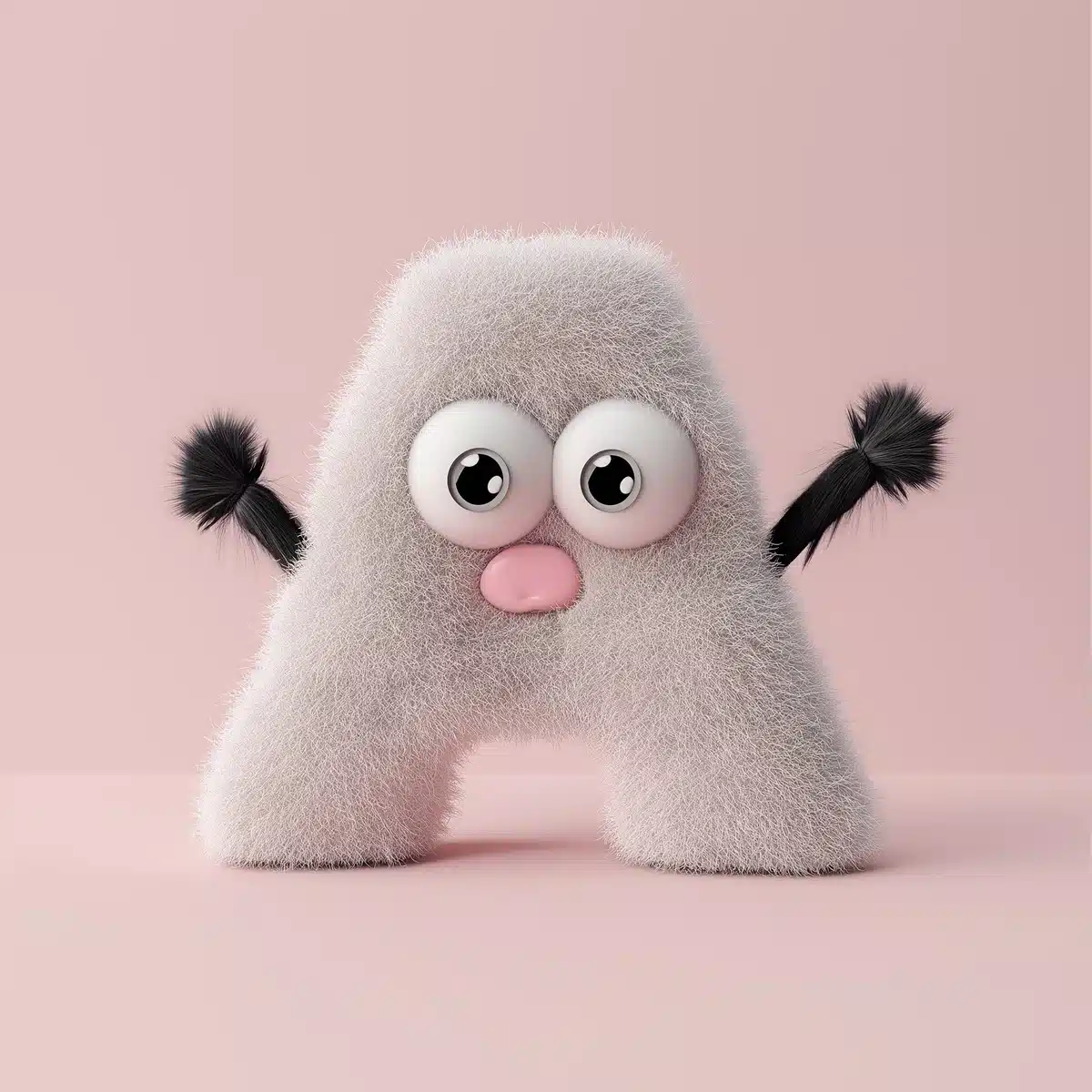 Plush A Toy Rendering