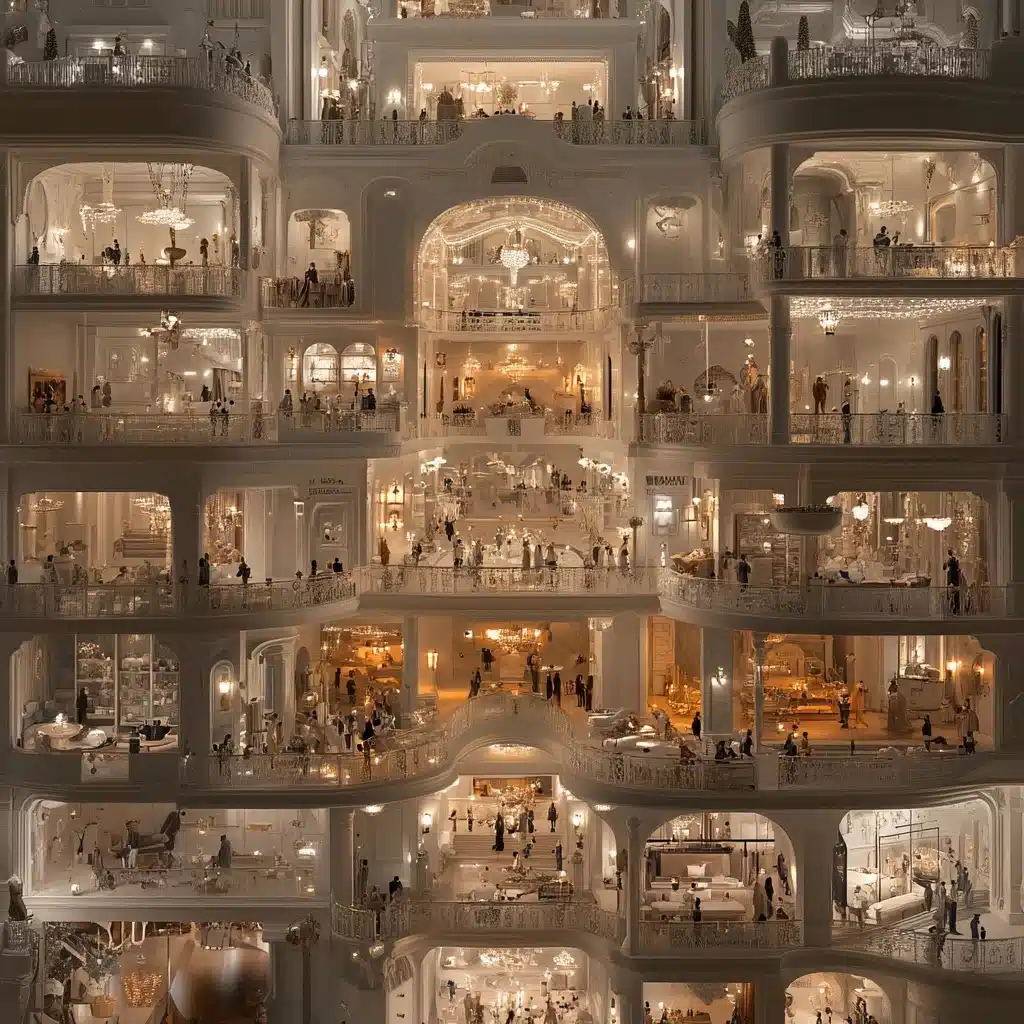 Cross-Sectioned Mansion Party