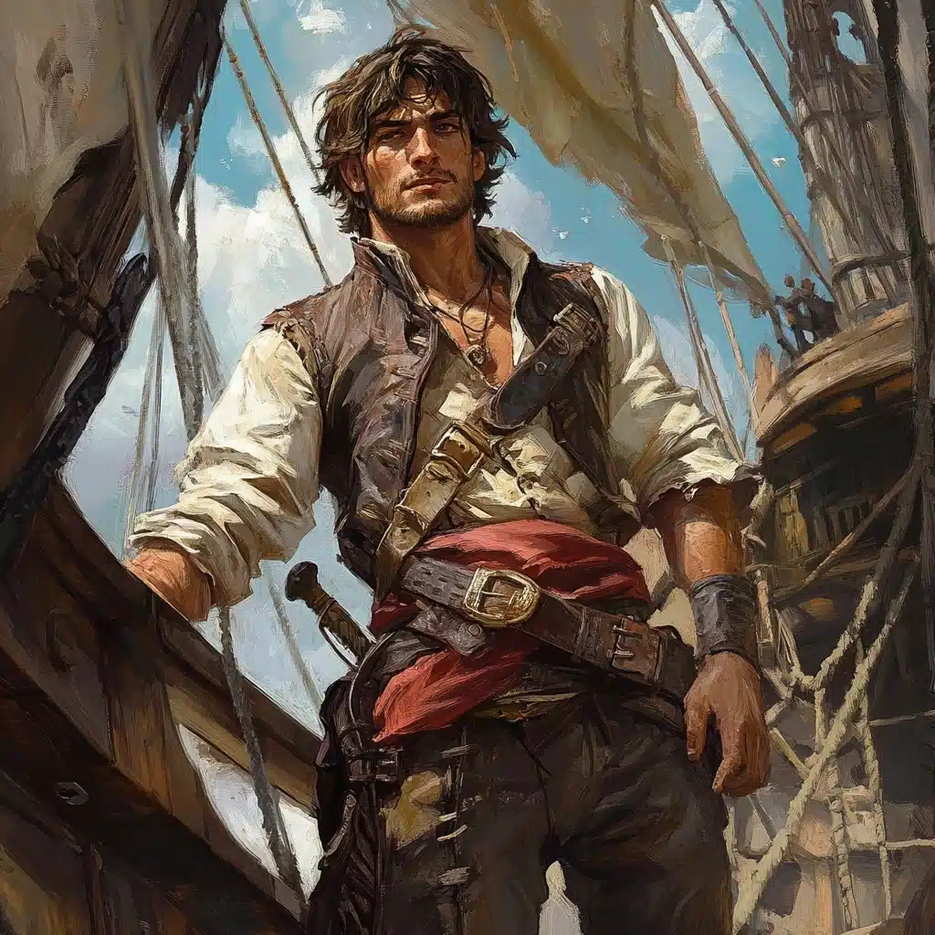 Simple Pirate on Ship