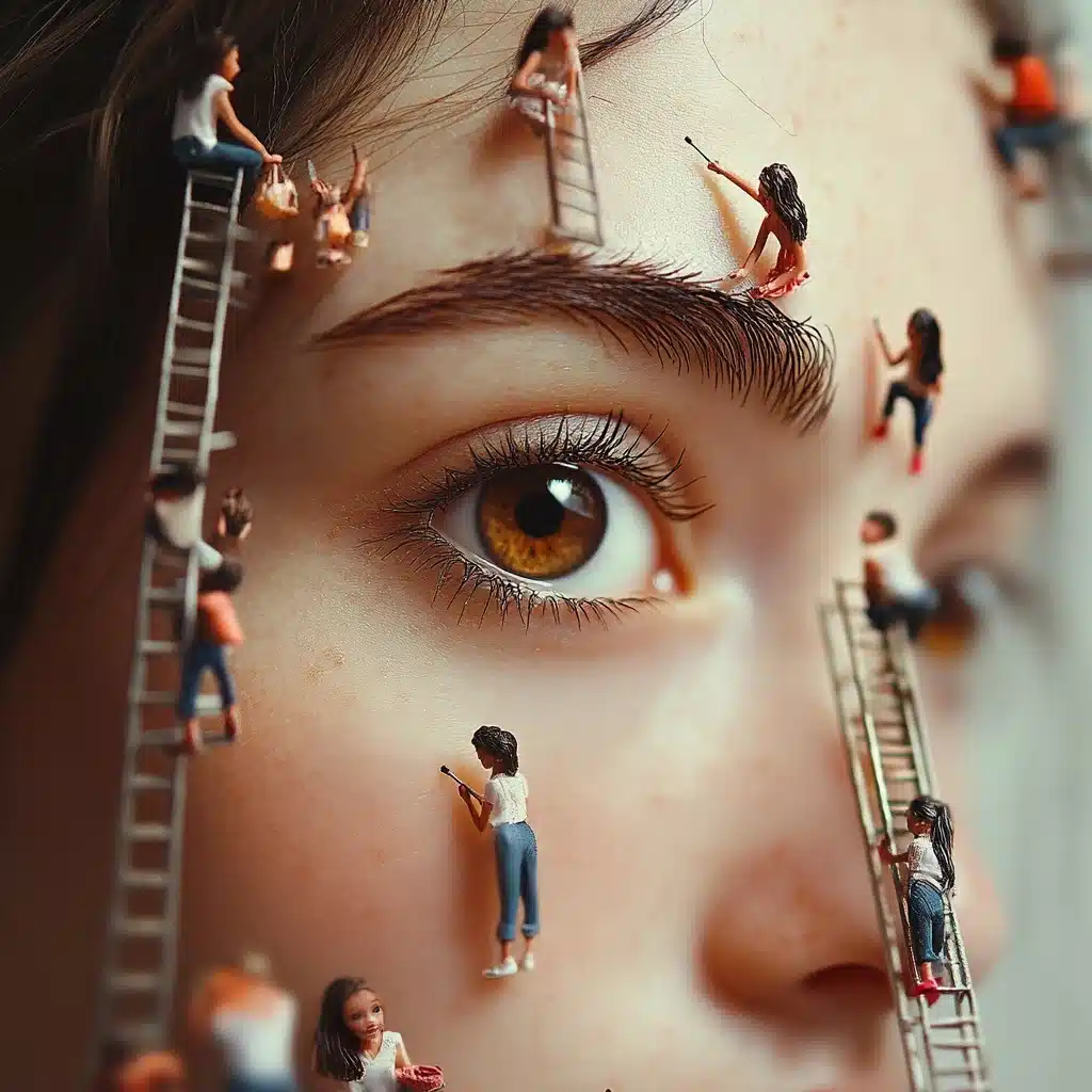 Hyper-Realistic Portrait with Miniatures
