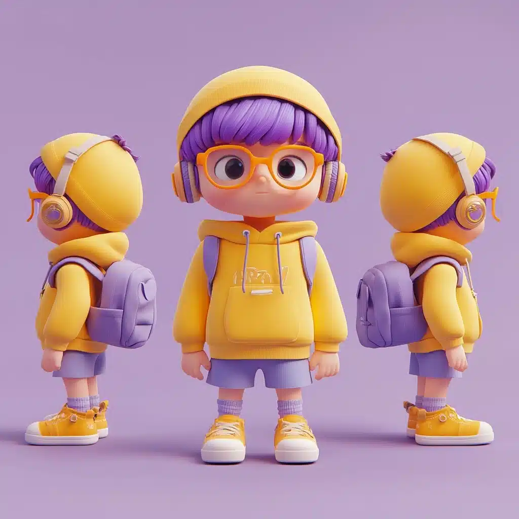 3D Toy Model of Boy