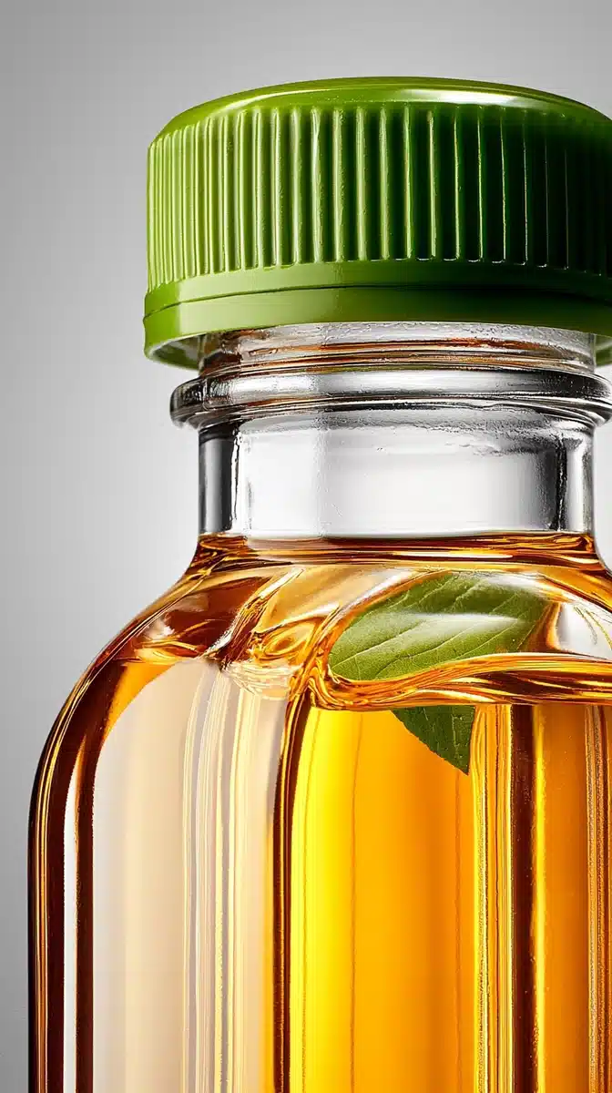 Close-Up Wine Bottle Photography