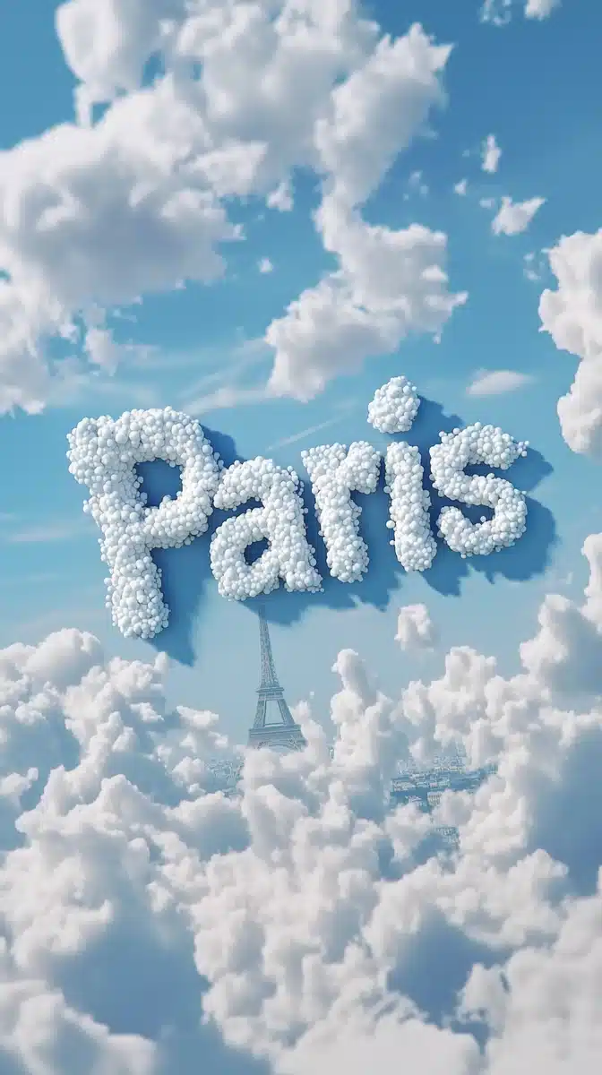 Pixar Clouds with Paris