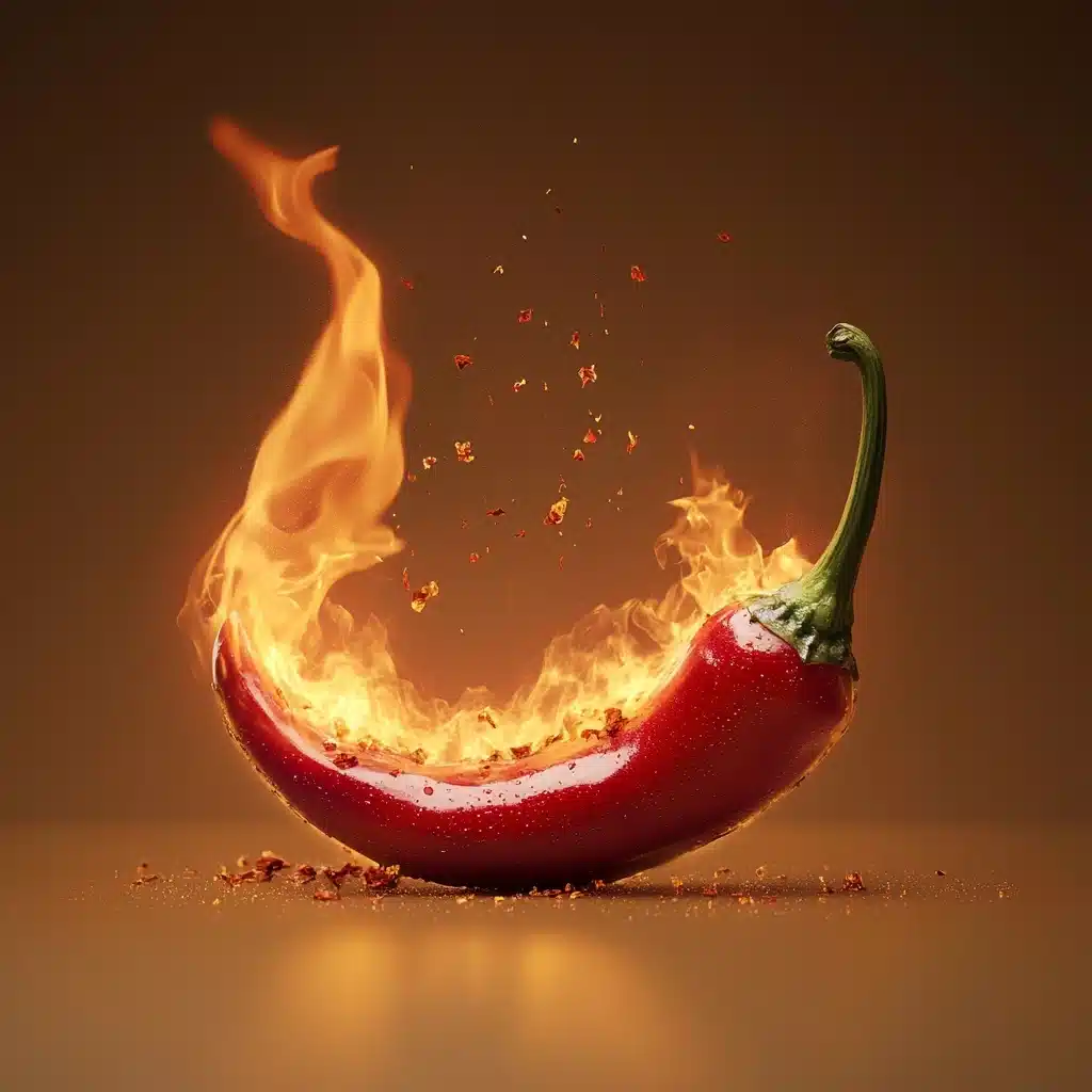 Fiery Chili Illustration