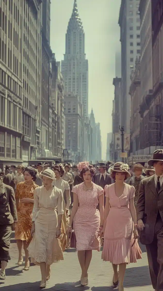 1920s Flapper Street Photography
