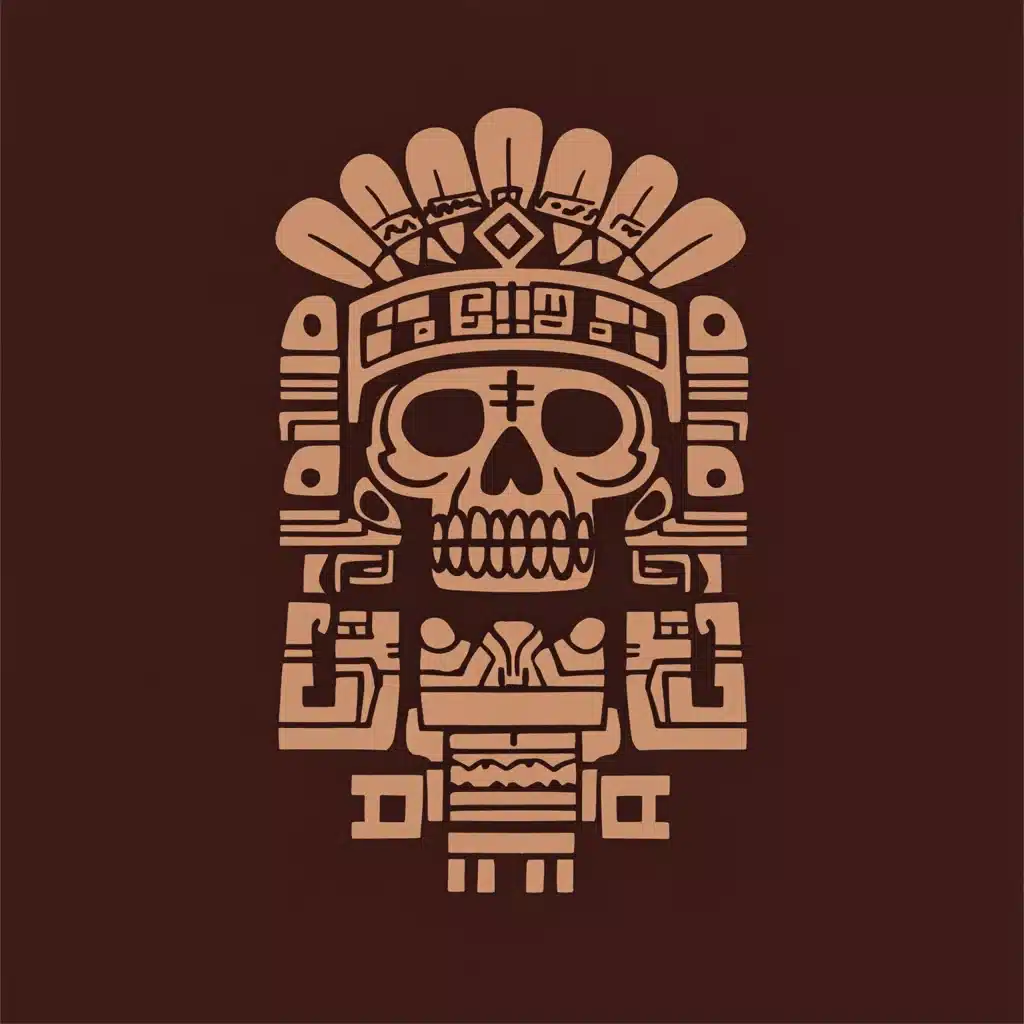 Mayan Ah Puch Logo