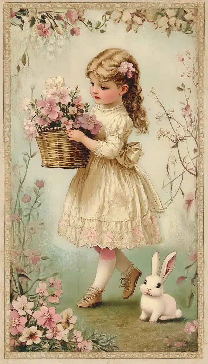 Antique Valentine Card Design