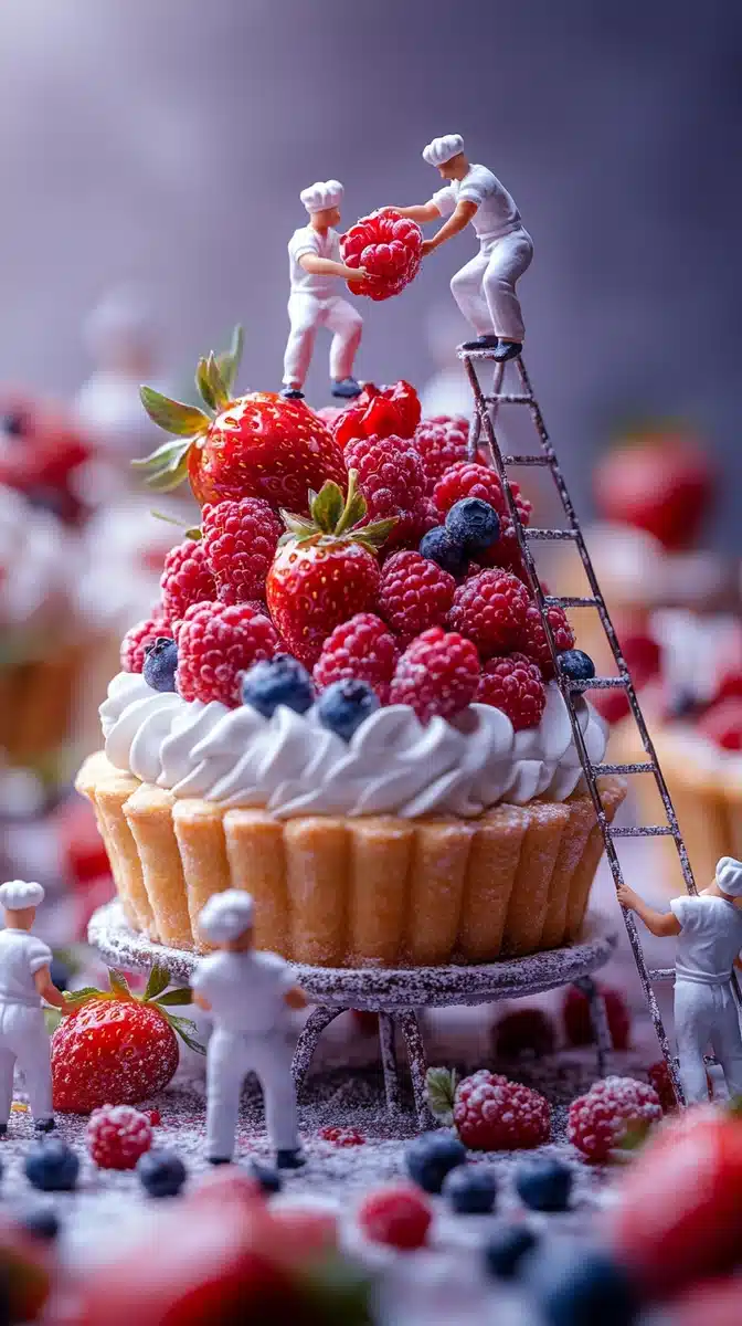 Miniature Chefs Topping Tart