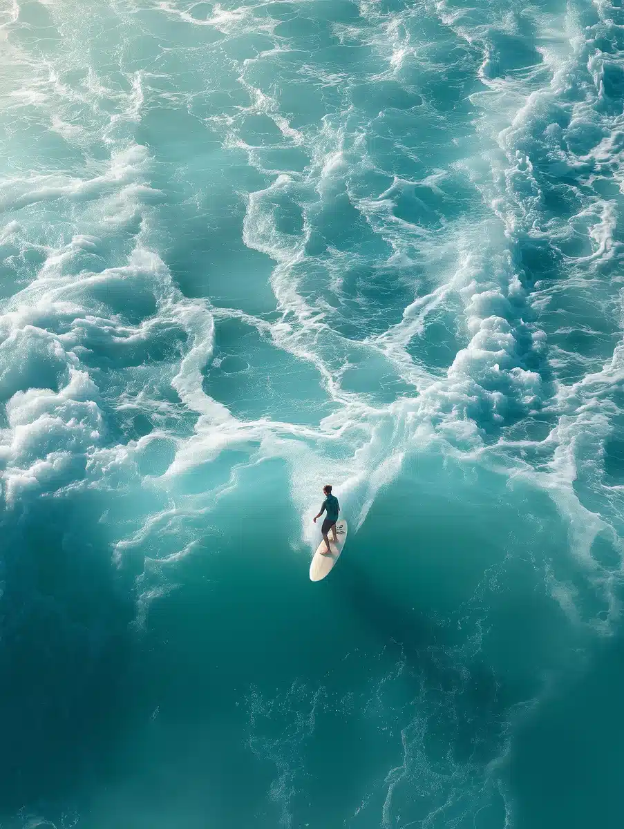 High-Definition Surfing Waves