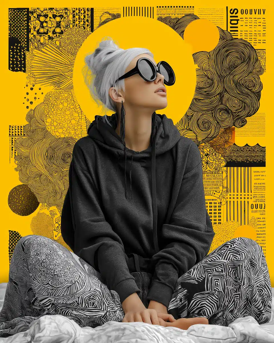 Surreal Fashion Photography with Zentangle