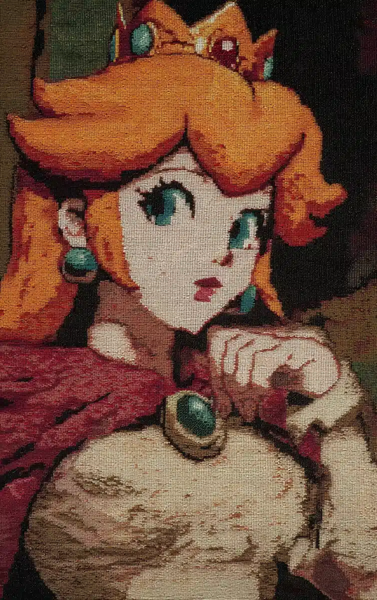 Pixelated Princess Cross Stitch