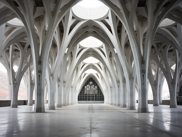Monumental Abandoned Colony Brutalist Architecture