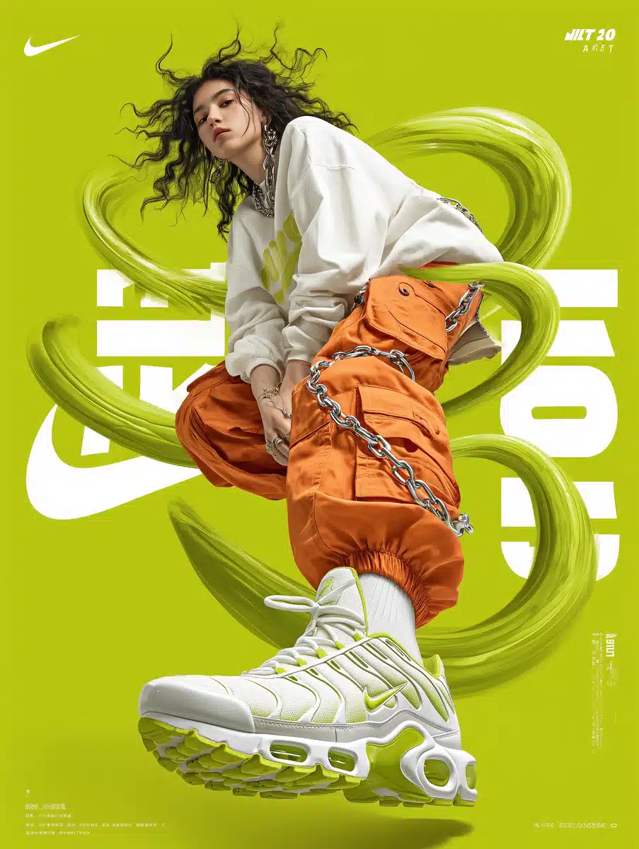 Nike Air Fashion Advertisement