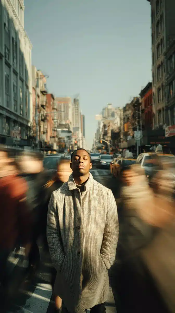Cinematic Man in Motion