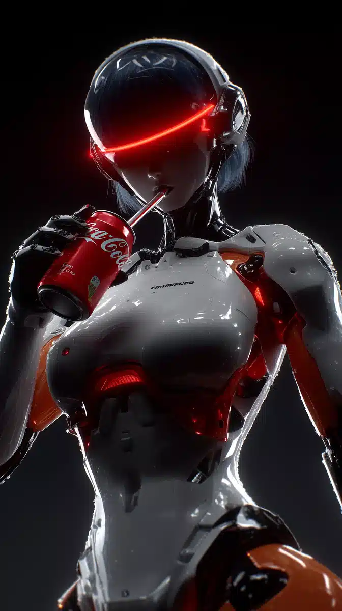 Anime Girl in Mecha Suit