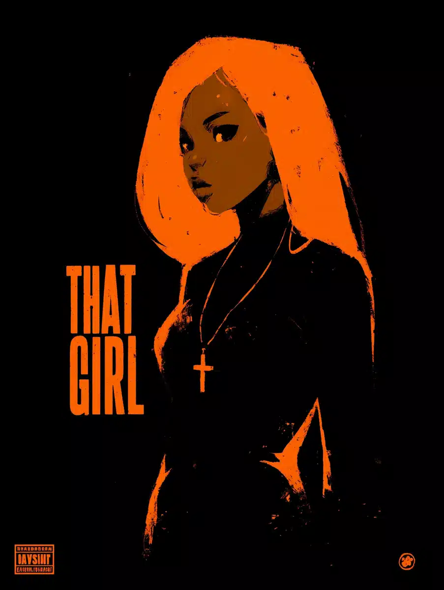 Grungecore Vampire Bride Poster