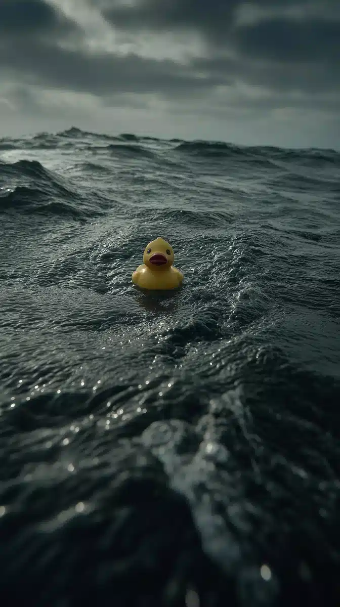 Rubber Duck Ocean Photography