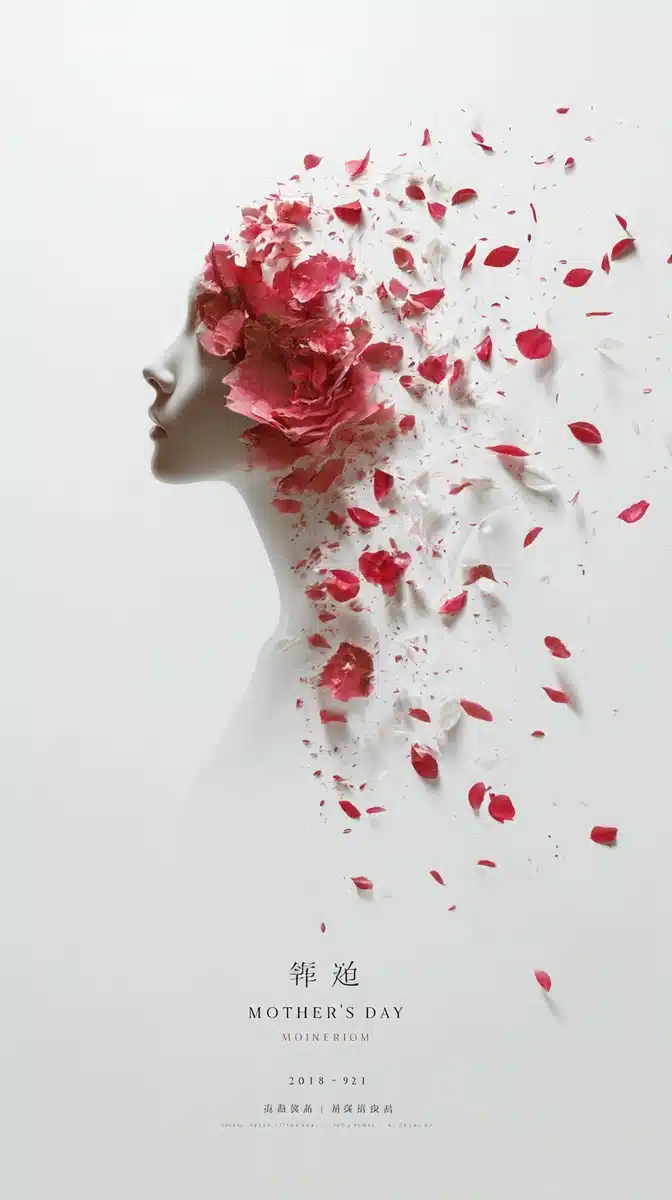 Minimalist Mothers Day Poster
