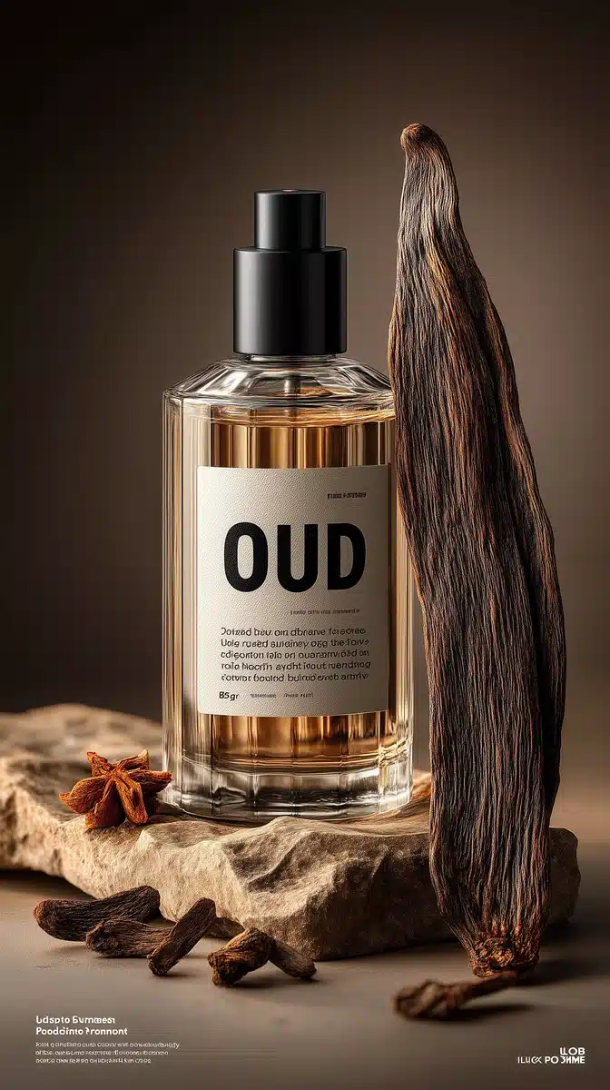 Oud Perfume Bottle Purism
