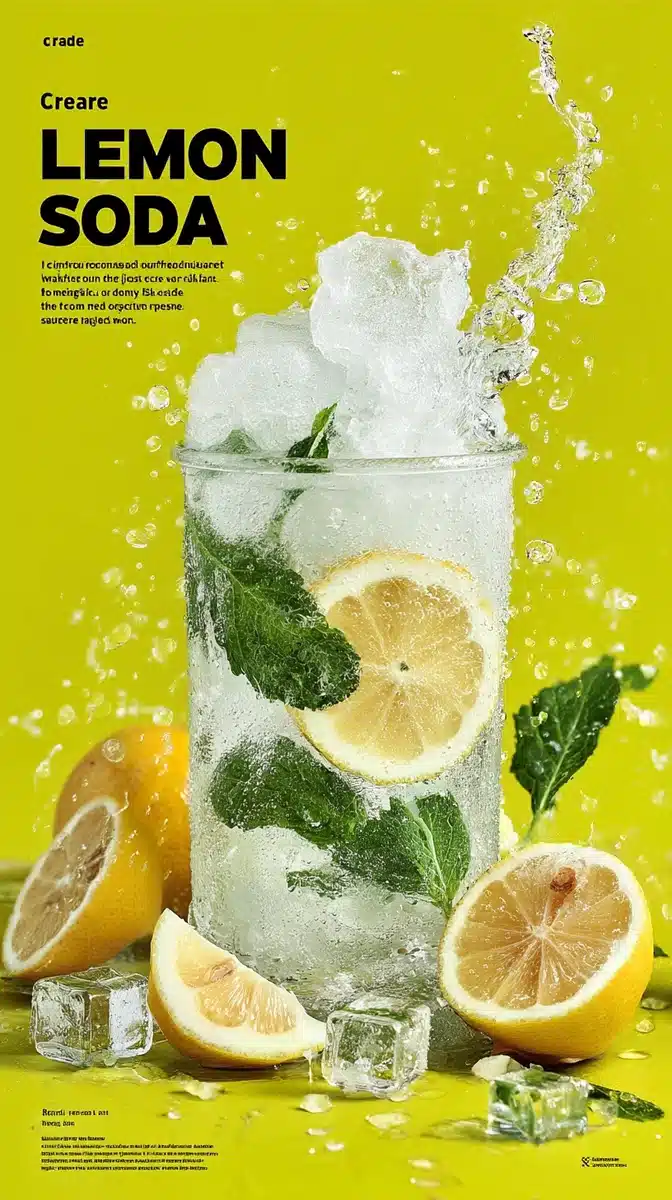 Lemon Soda Poster Design